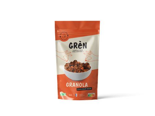 GRANOLA CHOCOLAT NOIR.